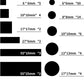 Cali-Gadgets VW T6.1 California Bulli LED-Dimmer-Folie – Selbstklebende Lichtschutz-Abdeckung, 100 % & 50-80 % Verdunkelung, 4 Blätter
