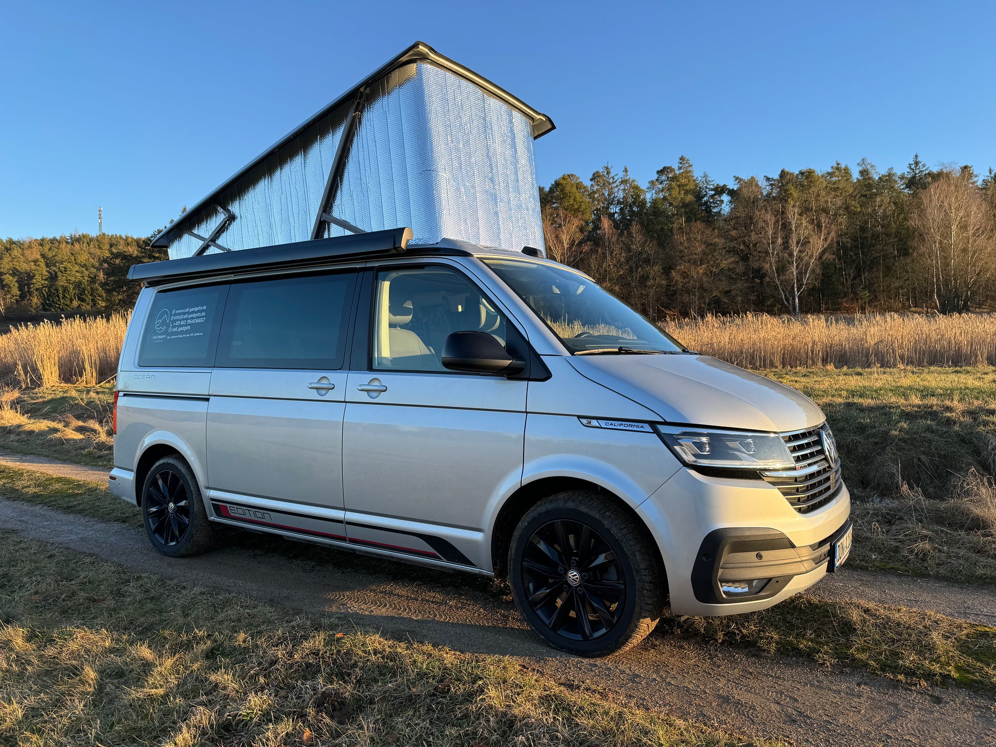 t6 california dachzelt Cali-Gadgets ISO Roof Isolierung für VW California Beach, Ocean & Coas