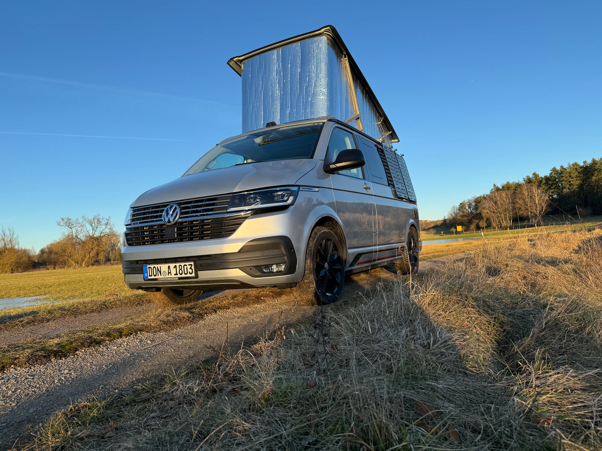 vw california dachzelt regen Cali-Gadgets ISO Roof Isolierung für VW California Beach, Ocean & Coas