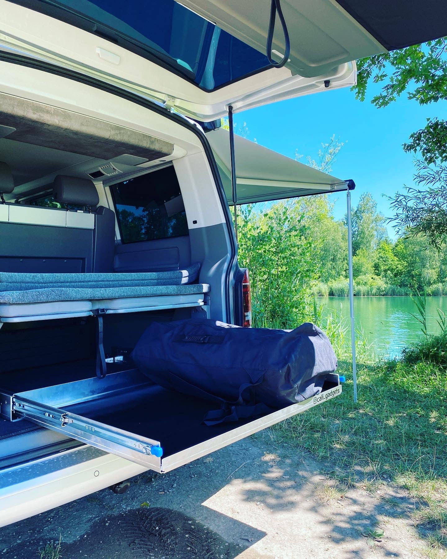 Rear extension VW Bus Bulli T5 T6 T6.1 CALIFORNIA Ocean Coast Beach ...